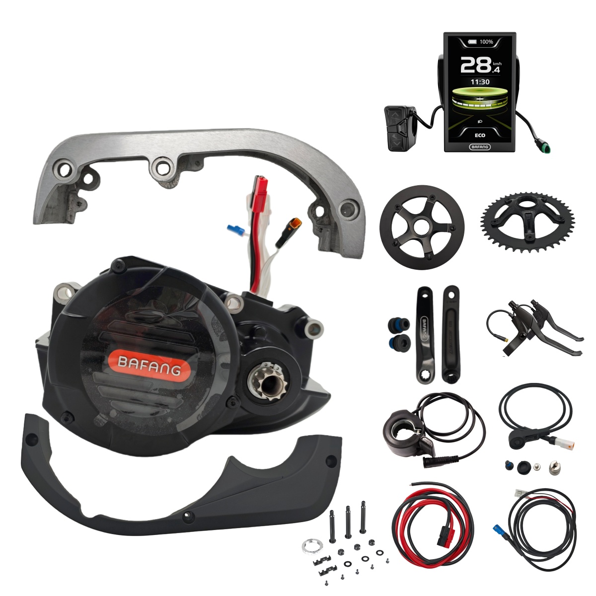 Mid Drive Conversion Kit 1000W - ชุดมอเตอร์ขับเคลื่อนกลาง Bafang M620 G510 1000W 48V
