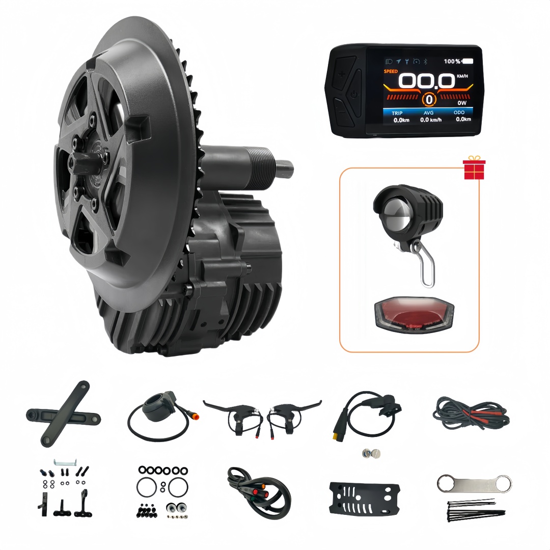 ชุดมอเตอร์แปลงจักรยานไฟฟ้า TON - Mid Drive Conversion Kit 1000W บทวิจารณ์และราคา