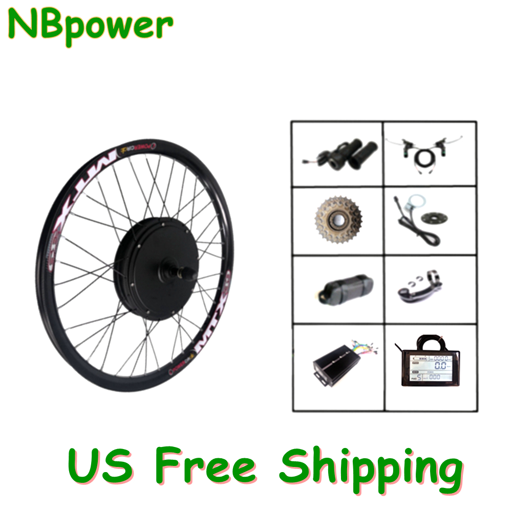 US stockknbpower มอเตอร์ฮับจัก - Dual Motor Ebike Kit 2000W บทวิจารณ์และราคา