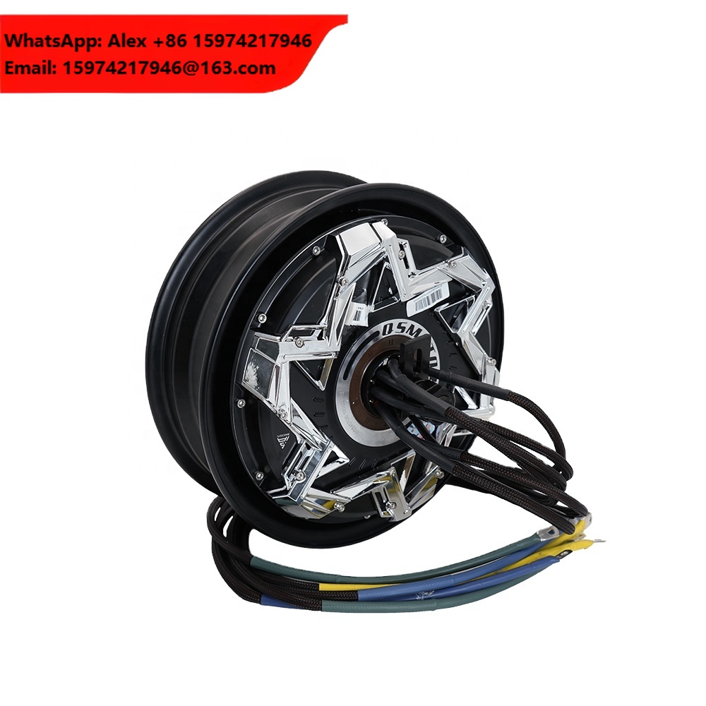มอเตอร์ QS ขนาด 12x3.5 นิ้ว รุ - 12000W Electric Motorcycle Hub Motor บทวิจารณ์และราคา