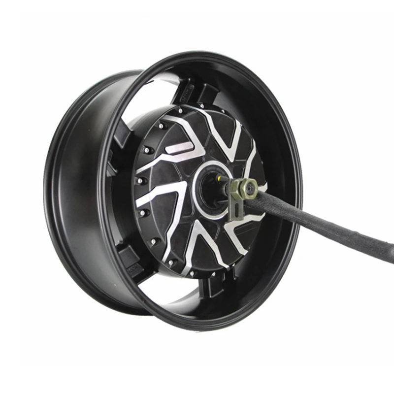 QS มอเตอร์ 12000W 17X6.0 นิ้ว  - 12000W Electric Motorcycle Hub Motor บทวิจารณ์และราคา