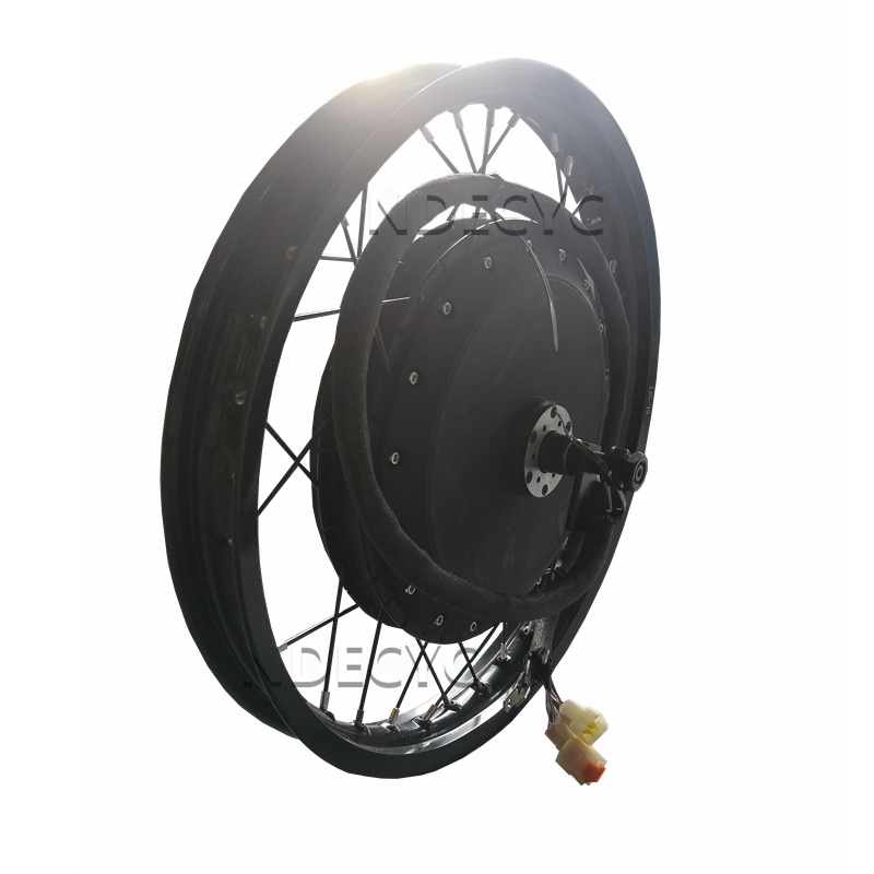 มอเตอร์ไฟฟ้าสำหรับจักรยานยนต์  - 72V 8000W Brushless Hub Motor บทวิจารณ์และราคา