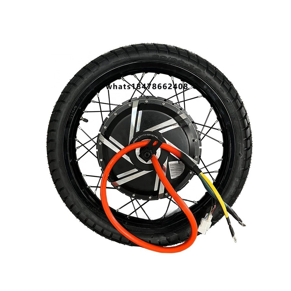 ชุดมอเตอร์สำหรับมอเตอร์ไซค์ไฟฟ - 12000W Electric Motorcycle Hub Motor บทวิจารณ์และราคา